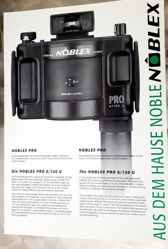 Orig brochure noblex 150 pro - orig.,