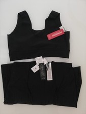 YAMAMAY PANTALONE TOP NERO