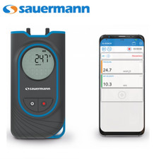 SAUERMANN Si-PM3 - Manometro Digitale WIRELESS micromanometro Pressione Diffe...