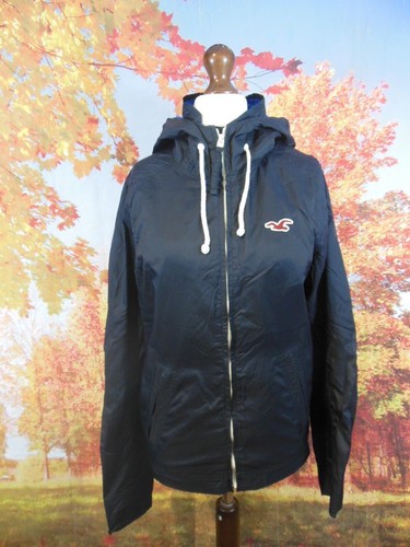 Giacca hollister blu - full, zip