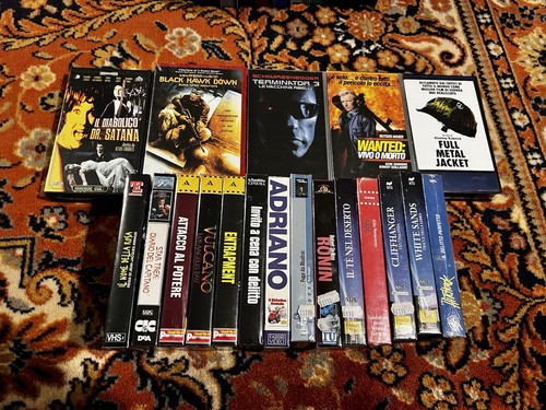Lotto film vhs sigillate - film,