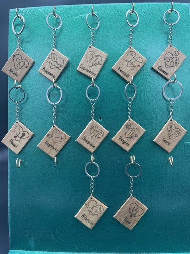 Segno zodiacale portachiavi - segno,