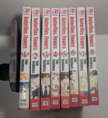 Butterflies flowers manga 8 - manga, 1-8