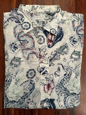 Etro grintosa camicia leggera