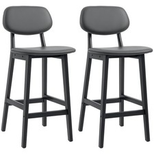 HOMCOM Set 2 Sgabelli da Bar