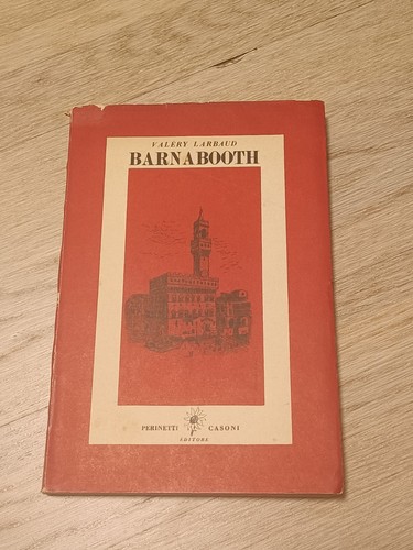 Valery larbaud barnabooth - valery,