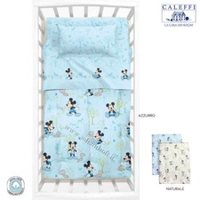 Trapunta lettino+paracolpi Caleffi mod. "Mickey Boschetto"