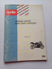 Aprilia 125 RS 1995 catalogo ricambi TELAIO originale FRAME parts catalog