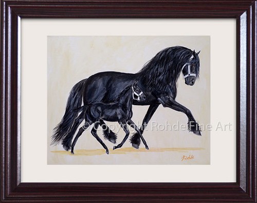Quadro mare puledro stampa - quadro,