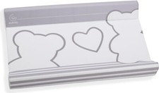 Italbaby Matisse - Materassino Fasciatoio Portatile PVC a due Lati colore Grigio
