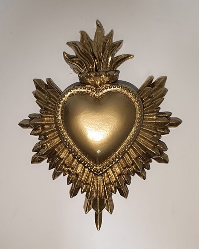 Sacro cuore voto dorato da - cuore,
