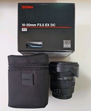 SIGMA 10-20mm f/3.5 EX FC HSM