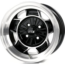 Cerchi in lega ATS CLASSIC 13" 7J 4x100 ET 20 57.1 DIAMANT SCHWARZ FRONTPOLIERT