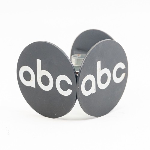 Bandiera microfono rete - tv, abc