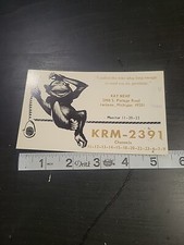 Scheda radioamatore vintage