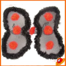 Ali Farfalla Nere e Grigie con