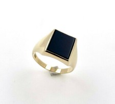 Anello Sigillo Uomo 585 Oro -