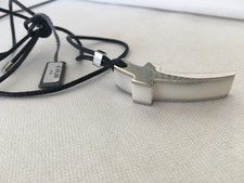 Brosway collana uomo con cordino - croce in acciaio e pietra bianca