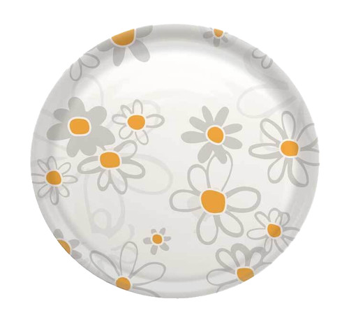 Piatto pizza daisy - piatto, margherite