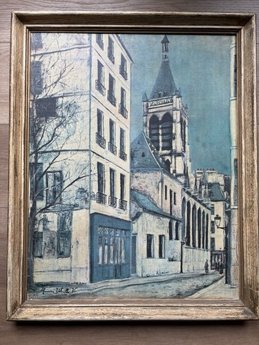 Maurice utrillo firmato - maurice,