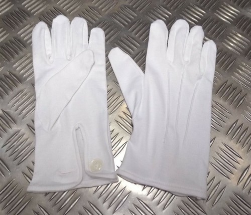 Guanti cotone bianco - , 3