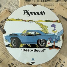 INSEGNA SMALTATA PORCELLANA 12