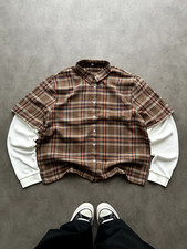 Camicia quadri flanella thermal sleeves