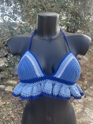 Top uncinetto fatto mano - fatto, a