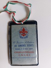  GEI CNGEI ROMA  1962 GIOVANI