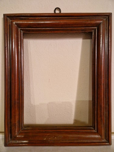 Cornice antica noce e bolo - cornice,