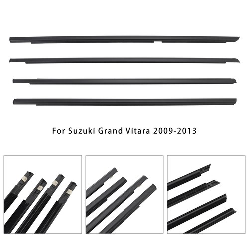 4pcs door glass - glass, belt