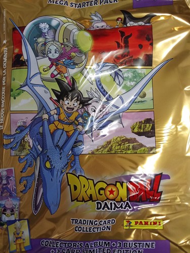 Panini dragon ball daima - dragon, mega