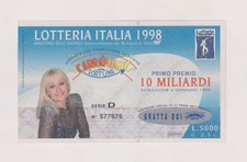 Biglietto Lotteria Italia