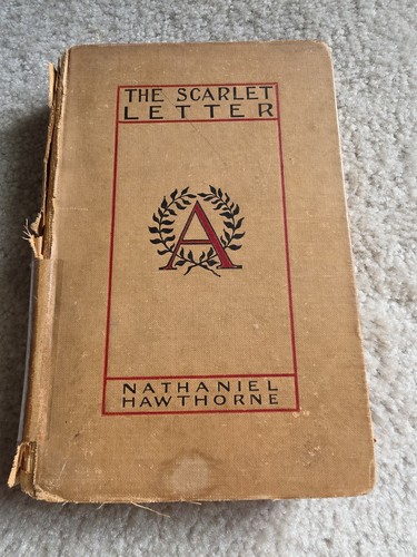 The scarlet letter - letter, by