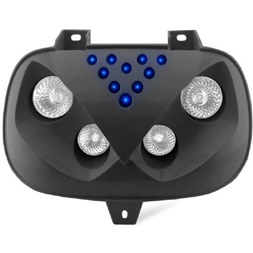 Maschera faro anteriore - faro, nero