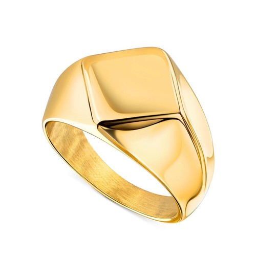 Anello uomo placcato oro - uomo,