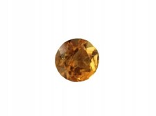 Natural citrine round 5mm - citrine, vs