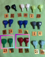 ■1 PUGNO Micronauti king atlas green baron MEGO GIG Pugno micronauts diaclone