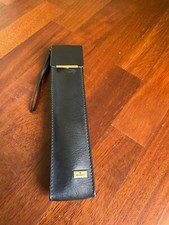 Knirps vintage ombrello pieghevole nero 