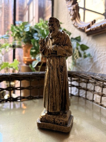 Vintage padre pio statue - padre,