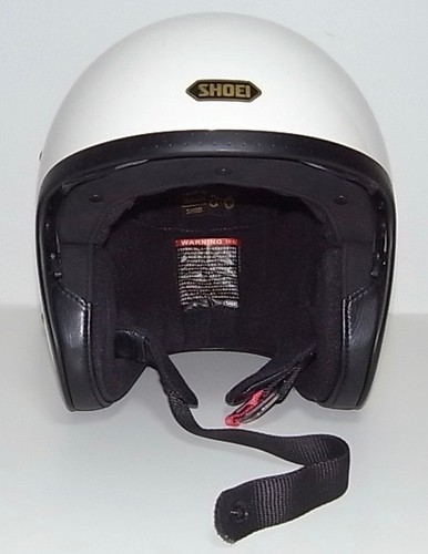 Shoei jet helmet - j.o, off-white