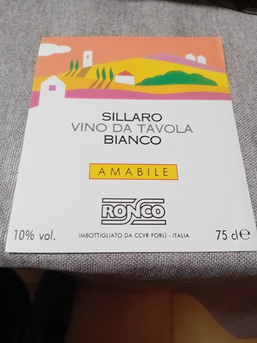 Sillaro vino tavola bianco - da,