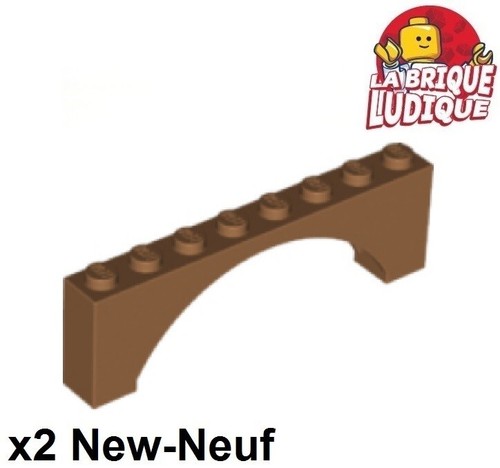 Lego mattone brick arco - 2x,