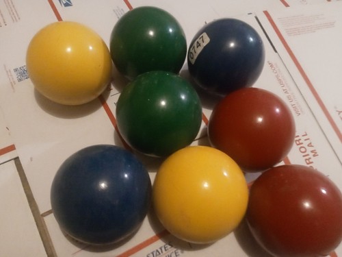 Palline bowling vintage - da,