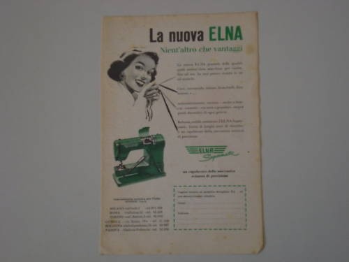 Advertising pubblicità 1954 - advertising,