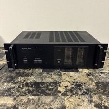 Amplificatore di potenza Nikko Alpha 220 DC - Powehouse solido - amplificatore vintage testato