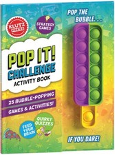 Pop challenge activity book - pop-it,