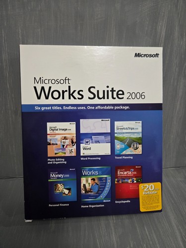 Microsoft works suite 2006 - microsoft,