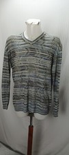 Articolo E1138 maglione uomo Missoni multicolore, taglia XL, ascelle 64cm, spall