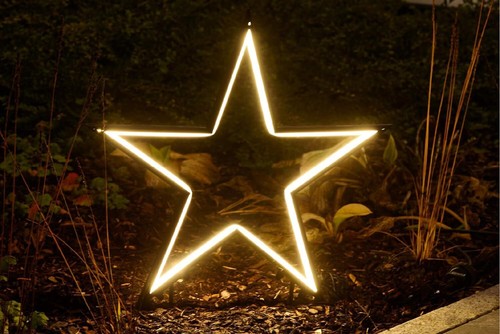Stella luminosa luci natale - stella,